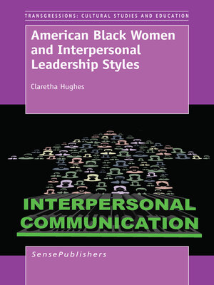 cover image of American Black Women and Interpersonal Leadership Styles